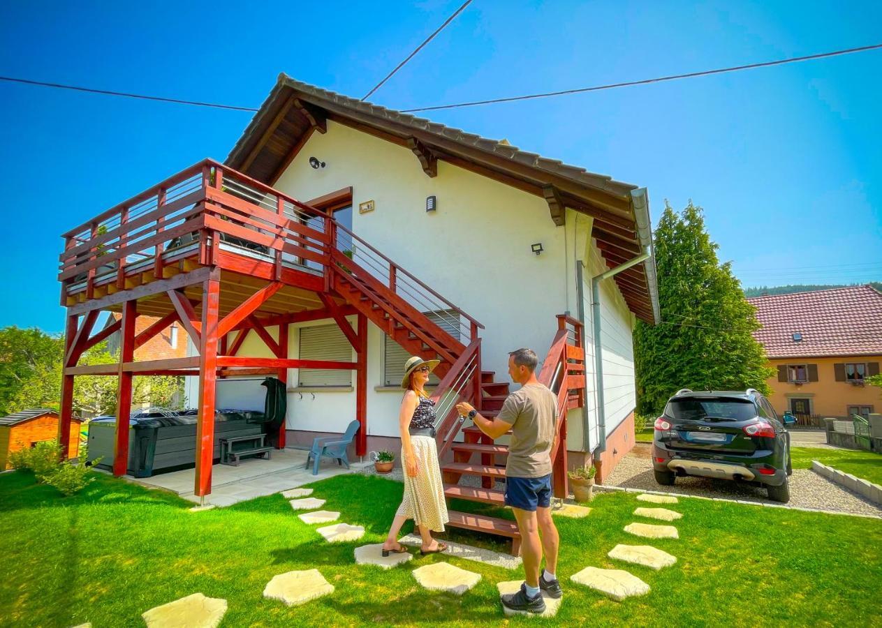 Gite Du Silberwald Charmant Gite Avec Spa - Jacuzzi , Acces Privatif Stosswihr 외부 사진